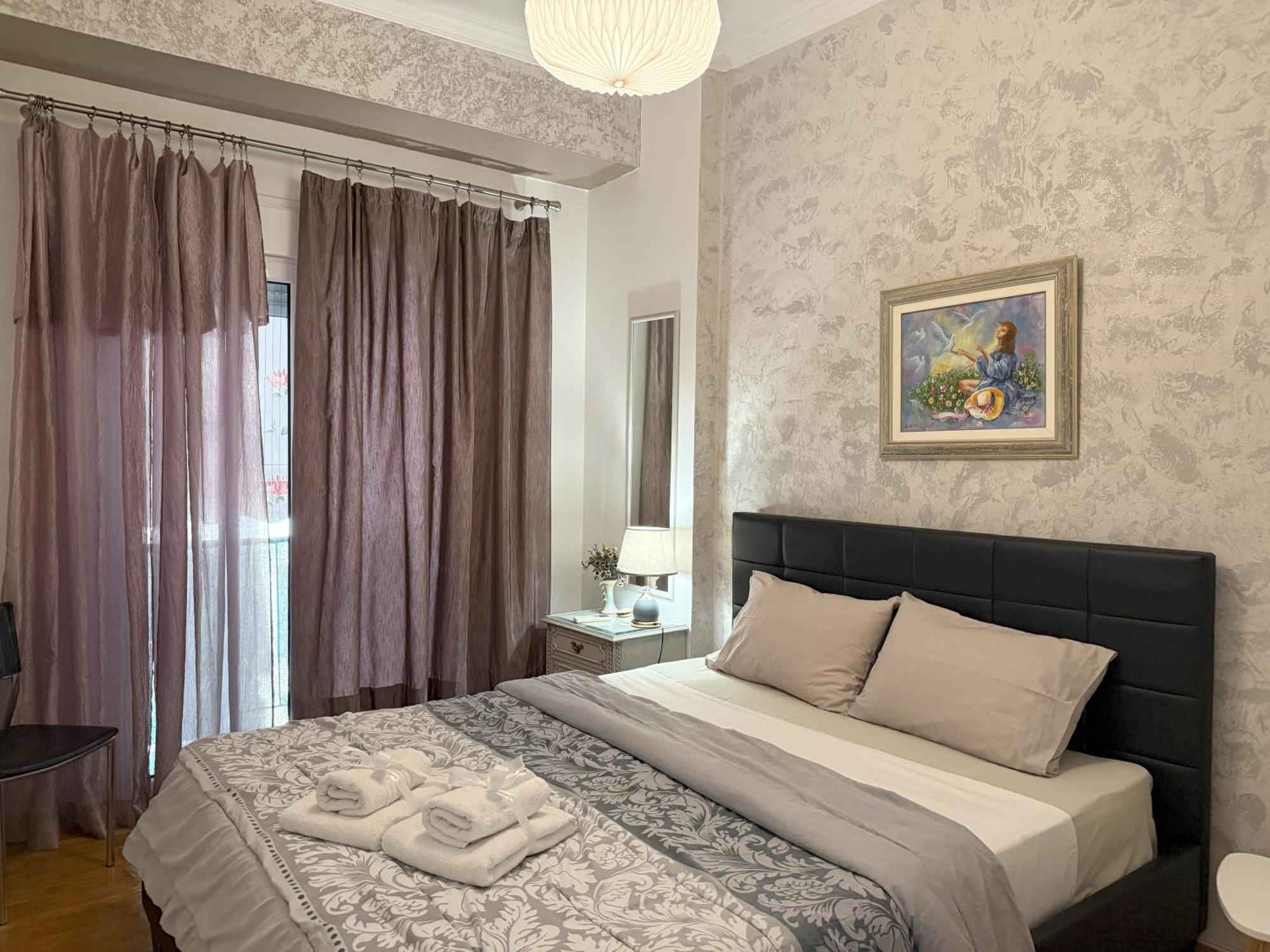 2 Bedrooms Apartment Center Of Athens 4 Min Subway ภายนอก รูปภาพ
